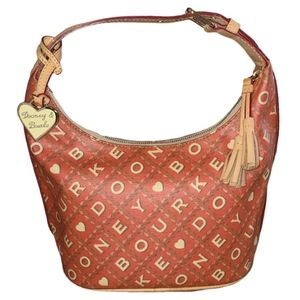 Dooney & Bourke y2k Red Heart Shoulder Bag